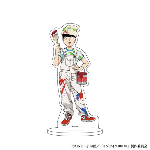 『モブサイコ100 Ⅲ』キャラアクリルフィギュア 04/影山茂夫 ペンキ遊びver.(描き下ろしイラスト)